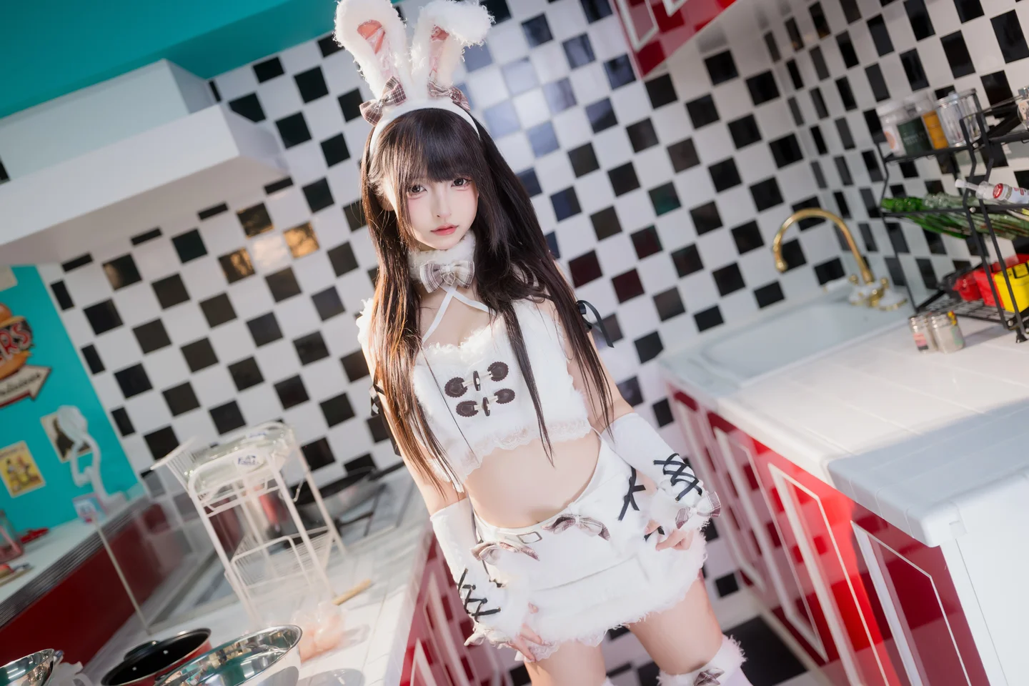 神楽坂真冬 - 毛绒白兔 [75P,2V-318MB] tg@simisebaisi 【丝足阁】004.webp